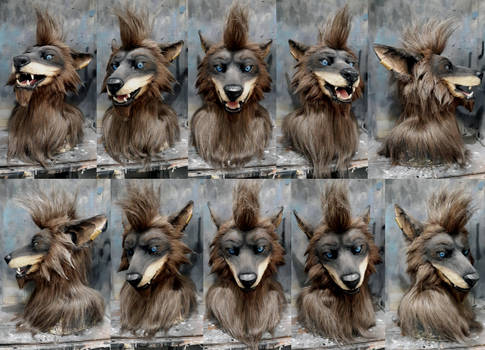Box Doom werewolf custom commission mask