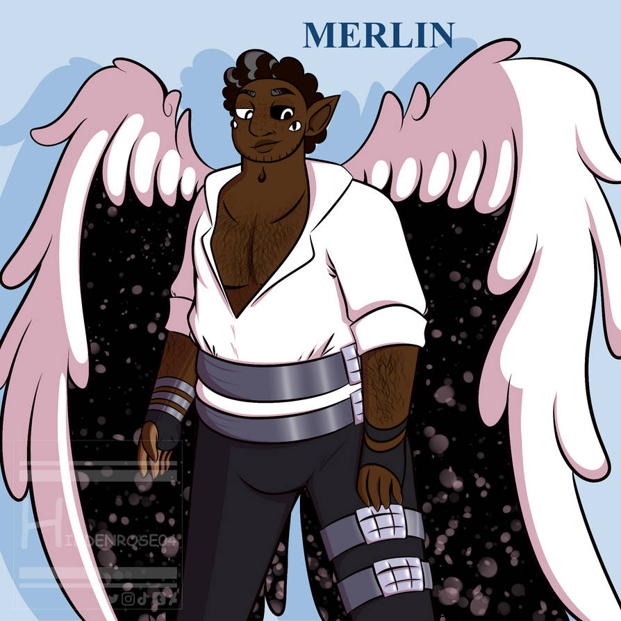 Merlin Rws Deviantart Day Six Merlin by HiddenRose04 on DeviantArt