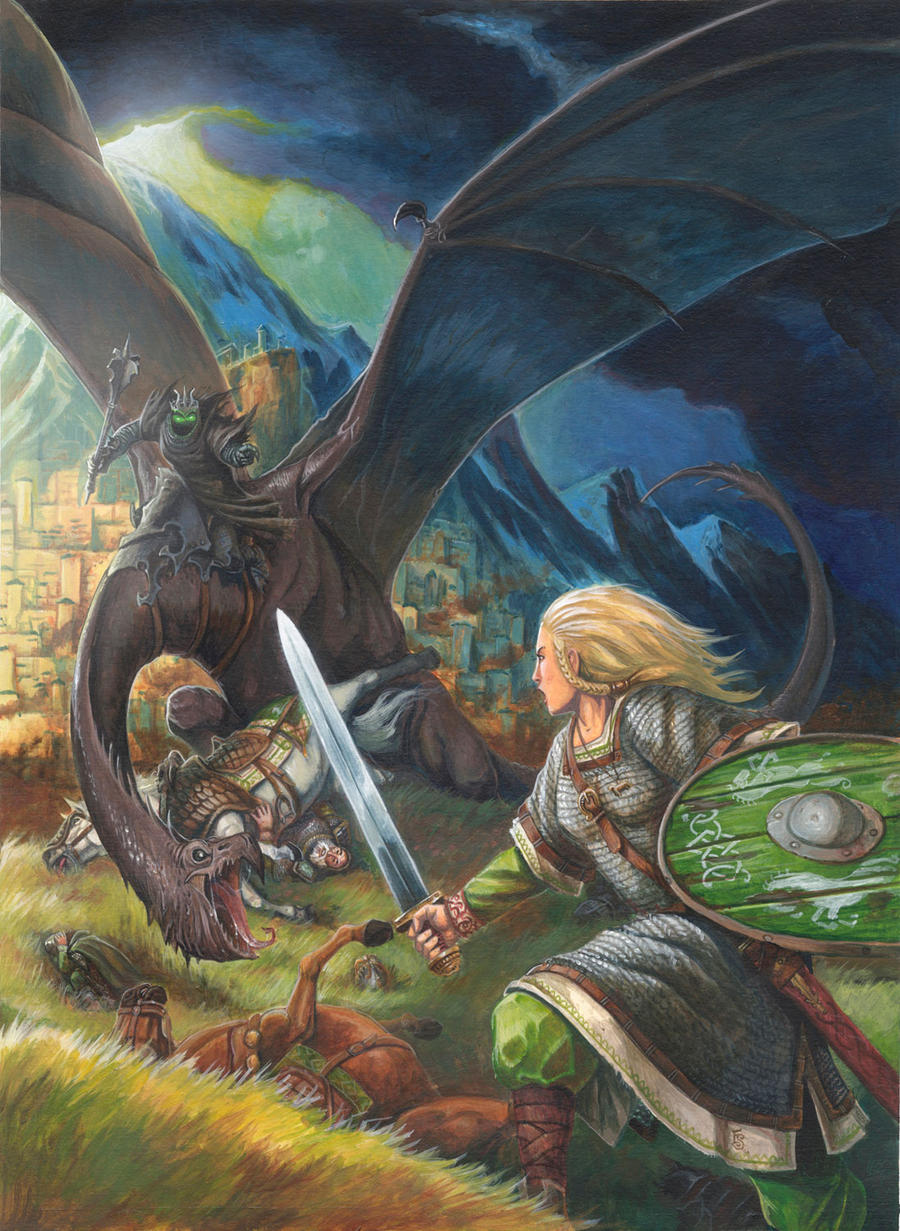 Eowyn Vs The Nazgul By FStitz On DeviantArt eowyn-vs-the-nazgul-by-fstitz-on-deviantart