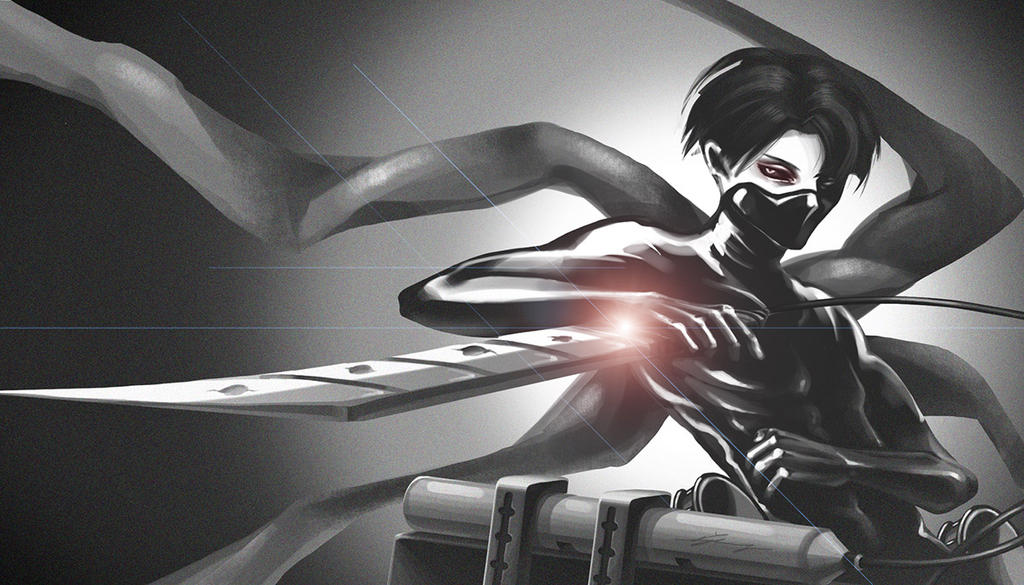 Levi x Tokyo Ghoul by TheOneWithBear Levi x Tokyo Ghoul by TheOneWithBear