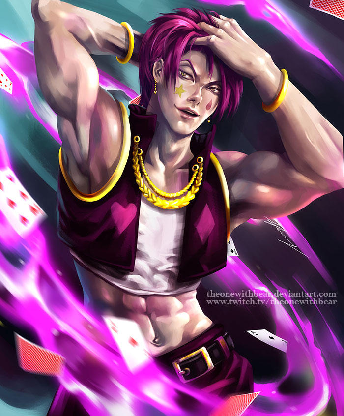 Hisoka by TheOneWithBear on DeviantArt