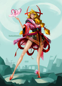 Inspired Character Design: Princess Peach