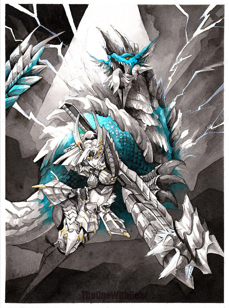 Zinogre by TheOneWithBear on DeviantArt