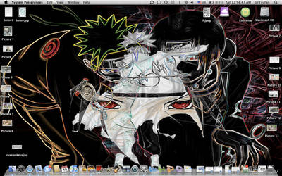 Wallpaper 3 Itachi and Naruto