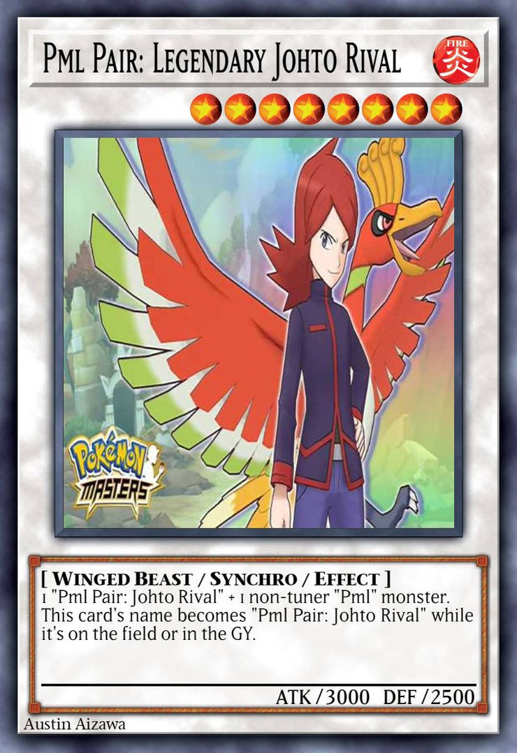 Pml Pair: Legendary Johto Rival by AustinAizawa on DeviantArt