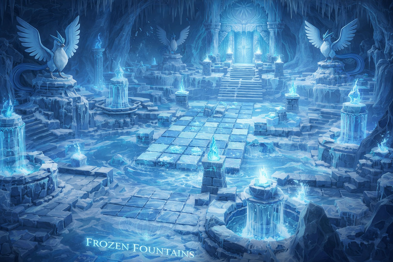 Frozen Fountains 1E by AustinAizawa on DeviantArt