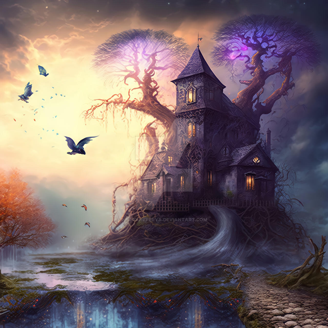 Myscal Mystical House by saraheferya on DeviantArt