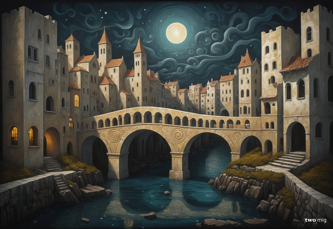 Dream bridge (7424x5120 px) by twomig on DeviantArt