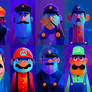 Where is Mario? (Mustache parade)