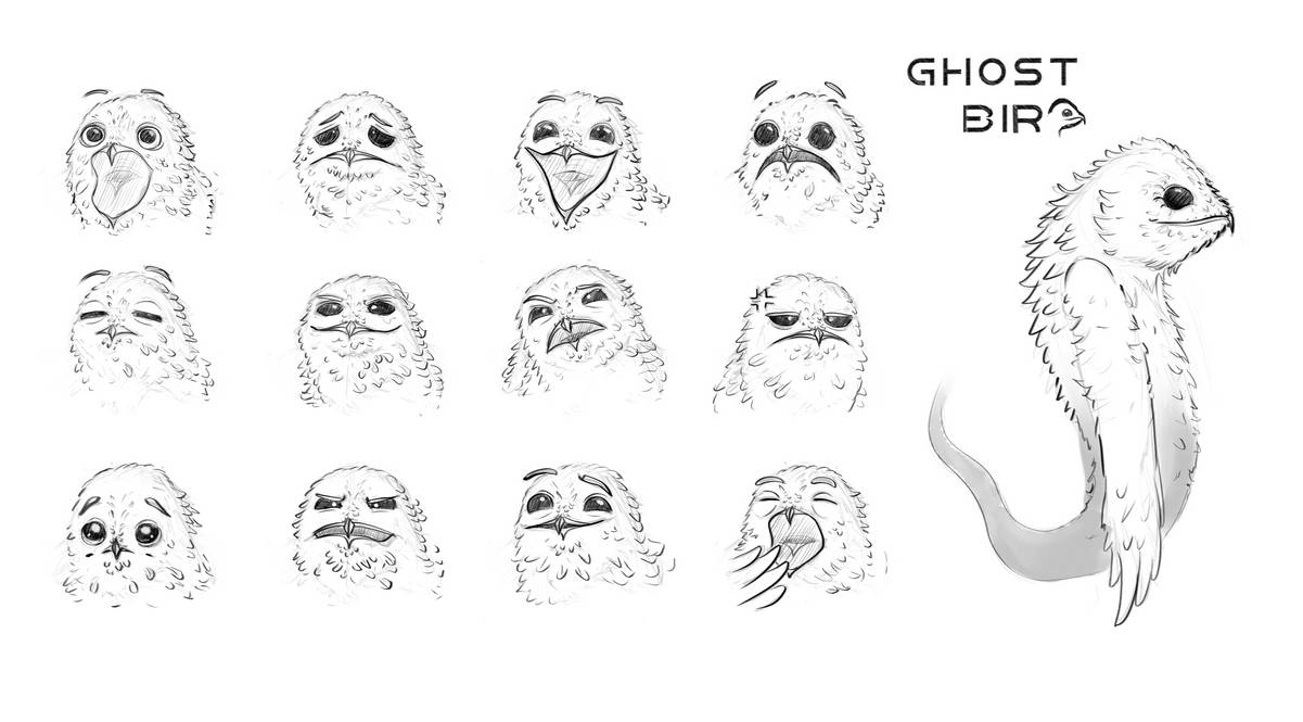 Ghost bird by Aldranbry on DeviantArt