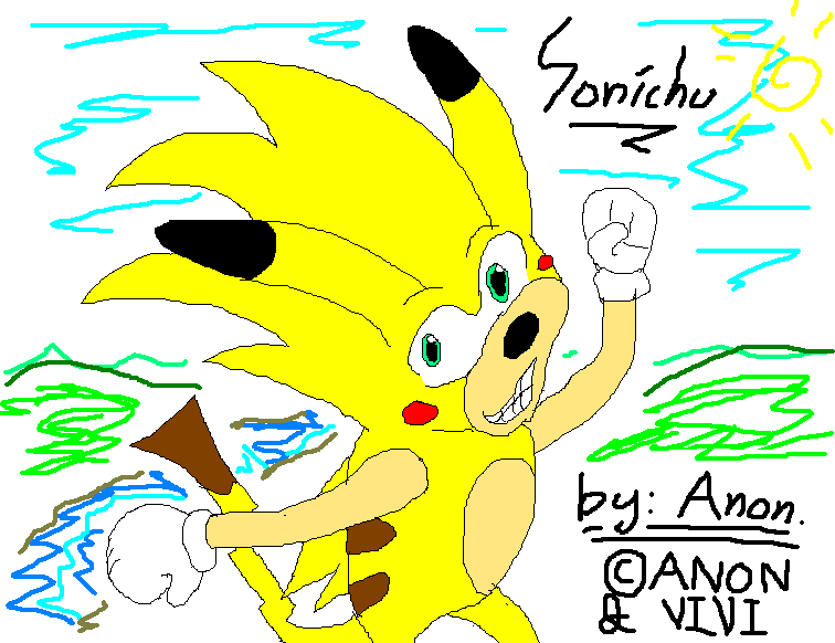 Anon's sonichu fanart 2