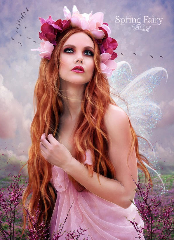 Spring Fairy by EstherPuche-Art