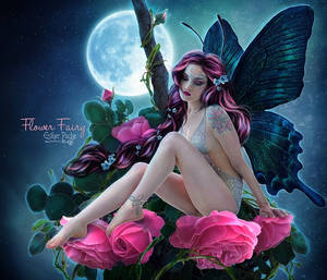 Flower Fairy by EstherPuche-Art
