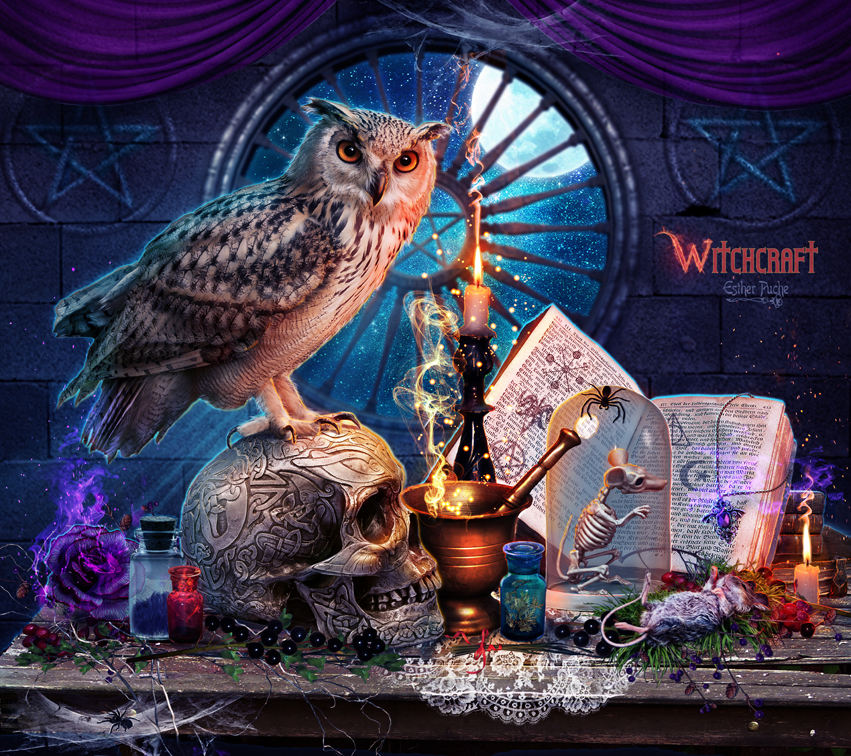 Witchcraft by EstherPuche-Art