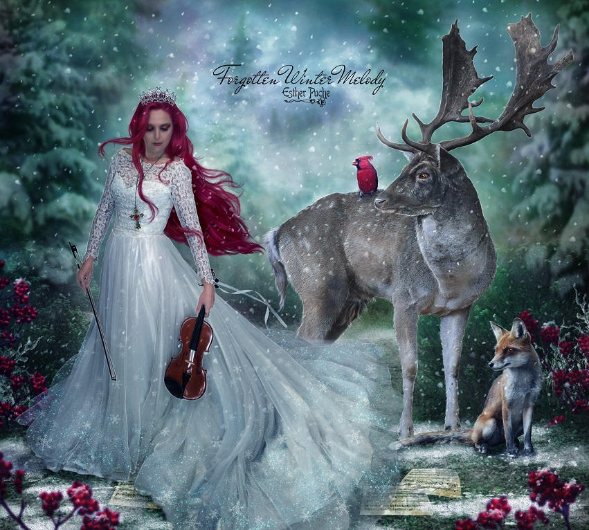 Forgotten Winter Melody by EstherPuche-Art