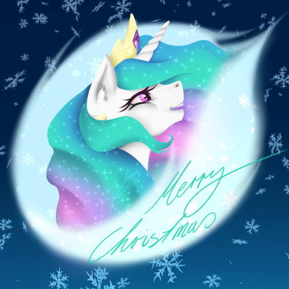 Merry Christmas - Celestia-Style