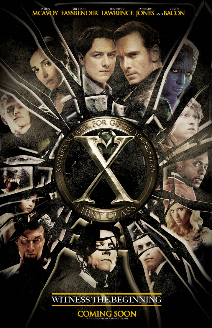 X-Men: First Class Movie Poster by nicolehayley on DeviantArt