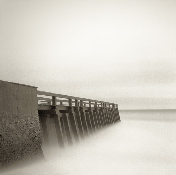 A pier in the clouds