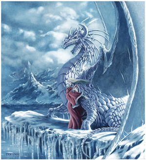 White Dragon and Woman