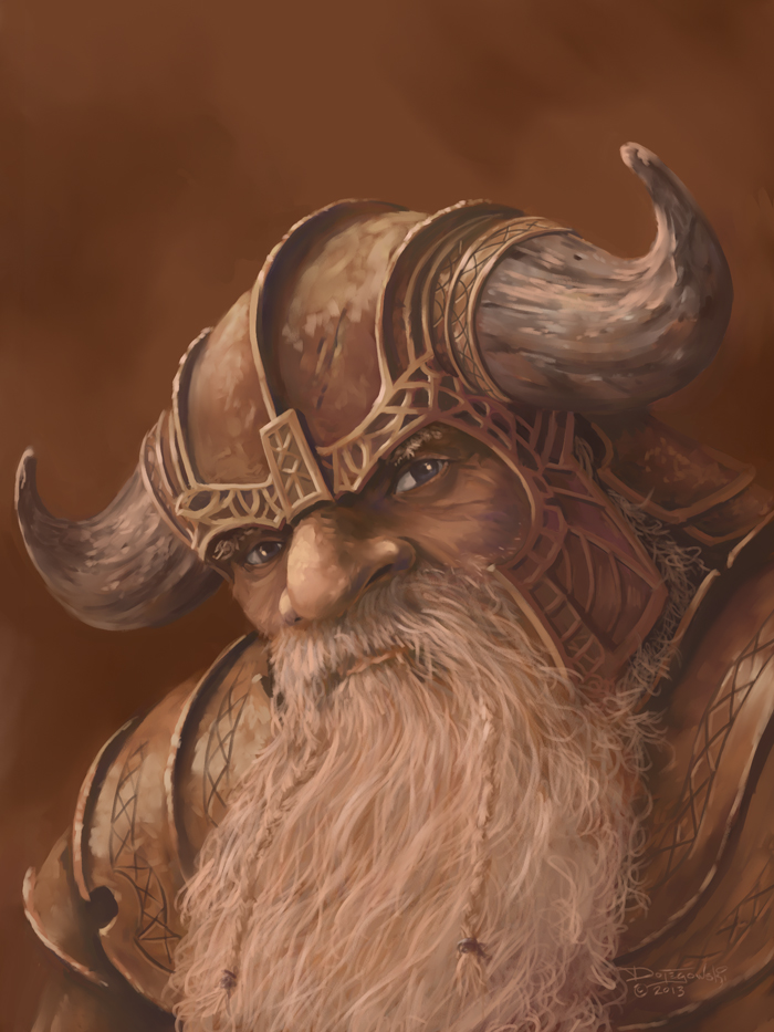 Dwarf Portrait by JohnDotegowski on DeviantArt