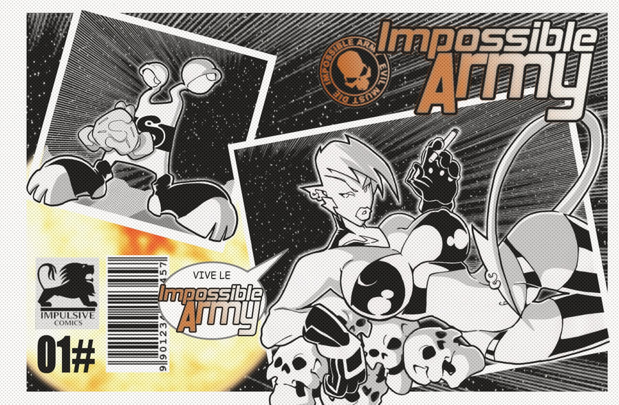 IMPOSSIBLE ARMY N01 COVER by javipascual213