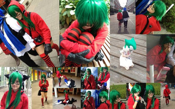 photo collage of Gumi