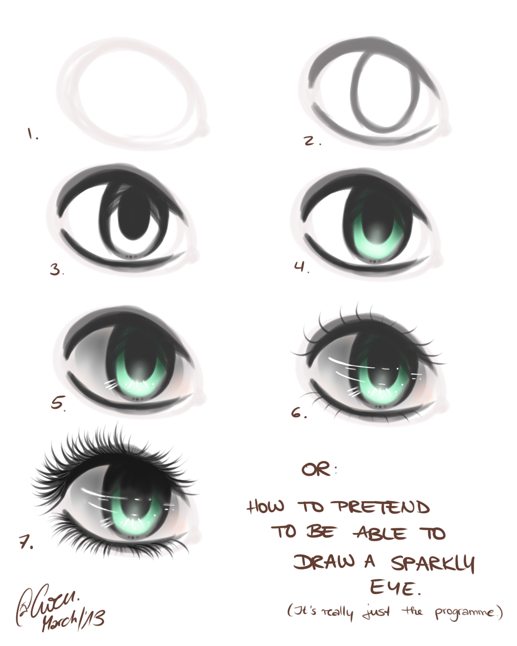 How to Draw Anime Eyes in 5 Easy Steps –