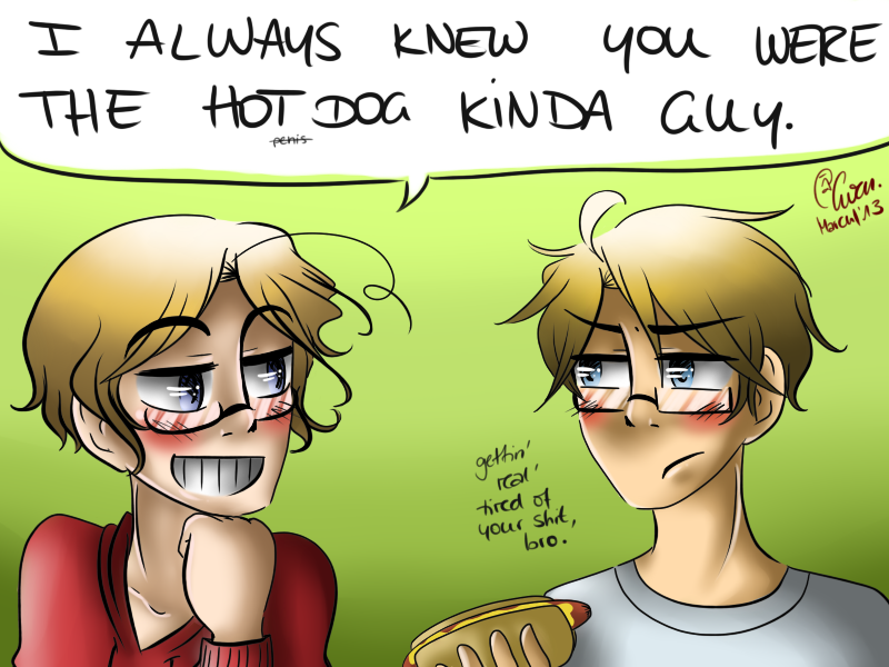 HETALIA: hot dog.