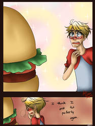 HETALIA: AMERICAN HAMBURGER.