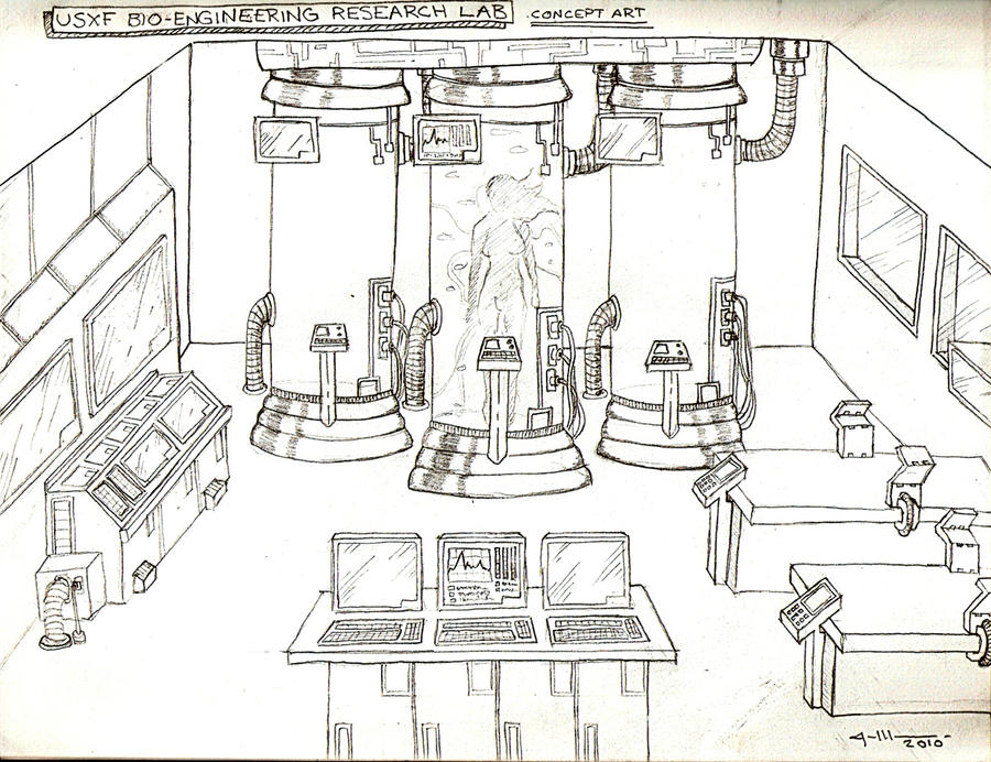 Concept Art - Labratory by Robotrock1337 on DeviantArt