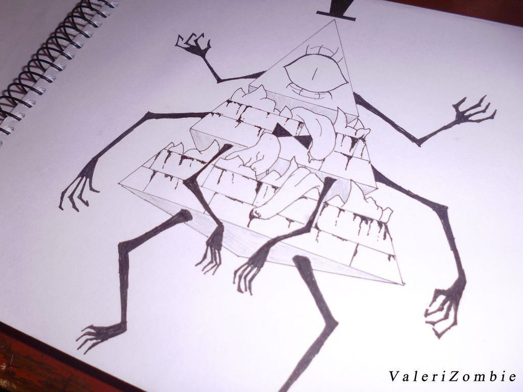 Bill Cipher by ValeriZombie on DeviantArt