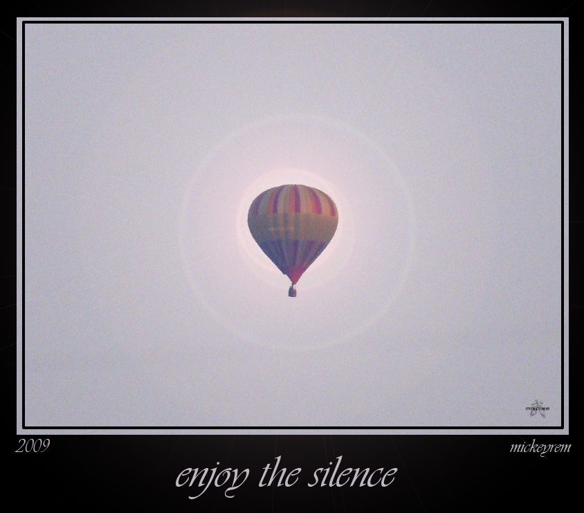 enjoy the silence