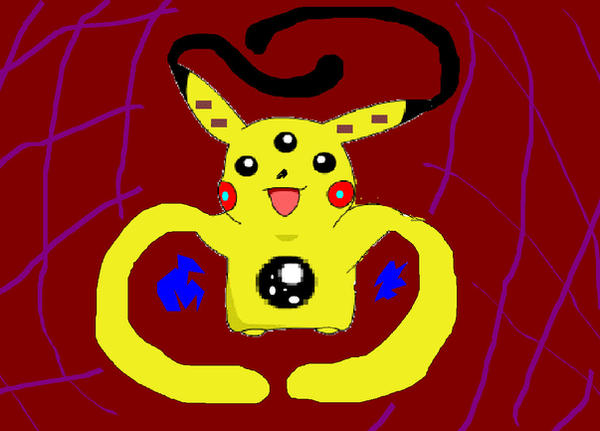 Defect Pikachu DEFORMED PIKACHU by pokered3 on DeviantArt