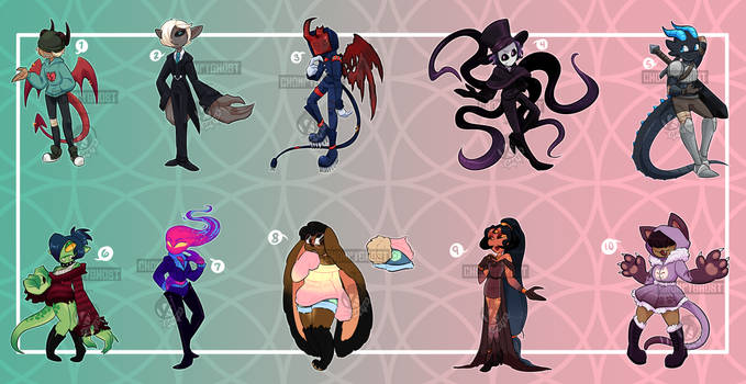 Monster Adopts (Collab Auction)- 2/10 Open!