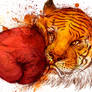TIRED OF THE TIGER FACE