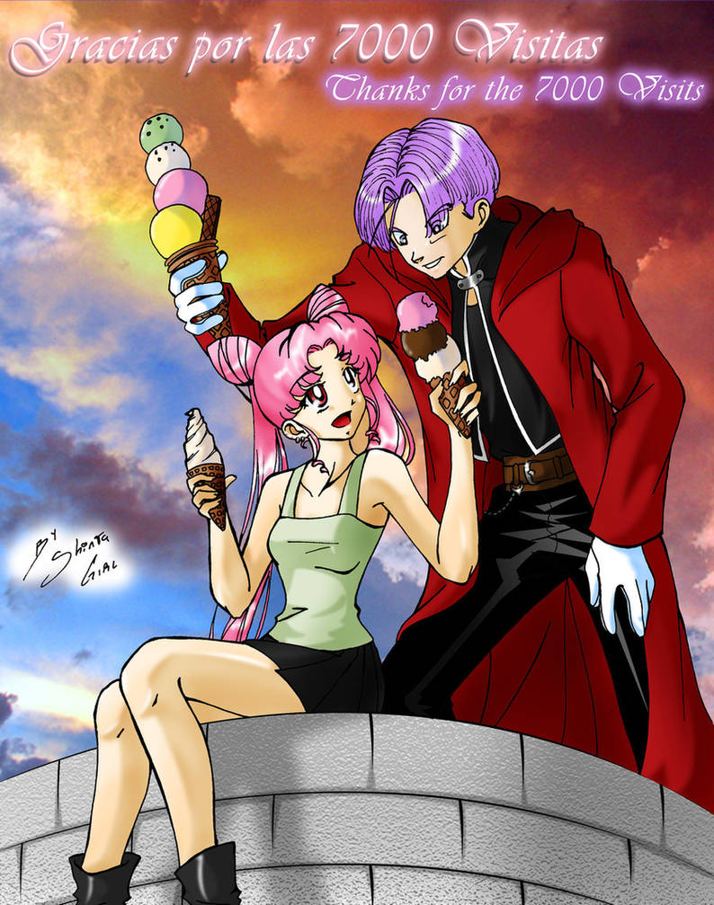 Trunks And Rini Trunks and Rini 7 by sailormoon-crossover on DeviantArt