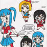 Dragon Ball Z Sailor Scouts