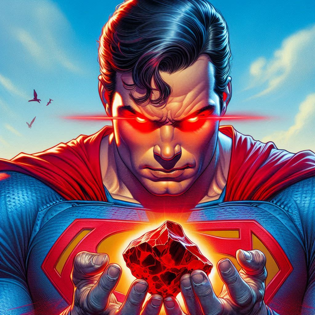 Red Kryptonite Pc superman meets red kryptonite by leeman42 on DeviantArt