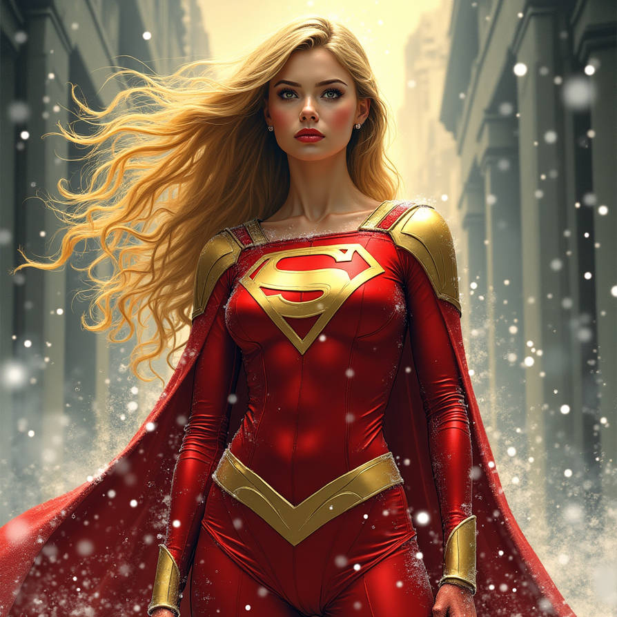 Red Kryptonite Pc red kryptonite girl by leeman42 on DeviantArt