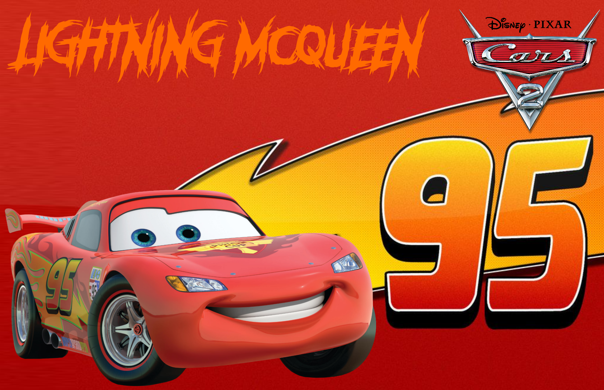 Cars 2 - WGP Lightning McQueen Wallpaper by MarkHarrierT99 on DeviantArt Cars 2 - WGP Lightning McQueen Wallpaper by MarkHarrierT99 on DeviantArt