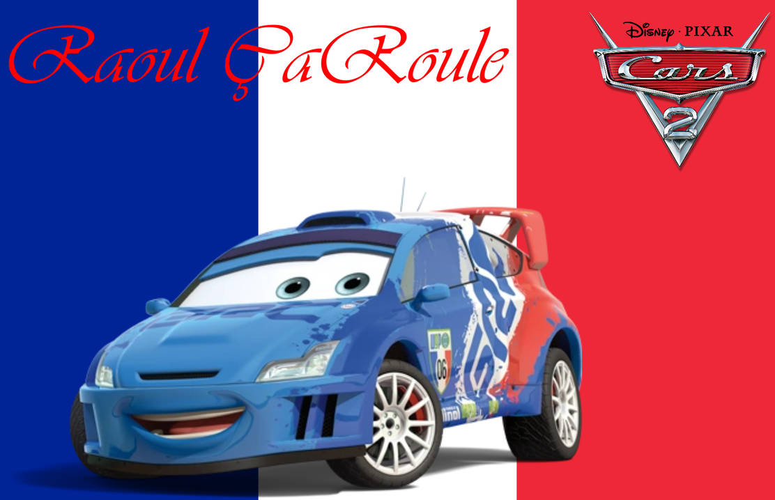 Cars 2 - WGP Raoul CaRoule Wallpaper by MarkHarrierT99 on DeviantArt