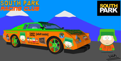 South Park Kyle Broflovski Car Mod Wallpaper by MarkHarrierT99