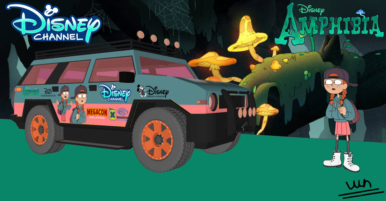 Amphibia Maggie Car Wallpaper by MarkHarrierT99 on DeviantArt
