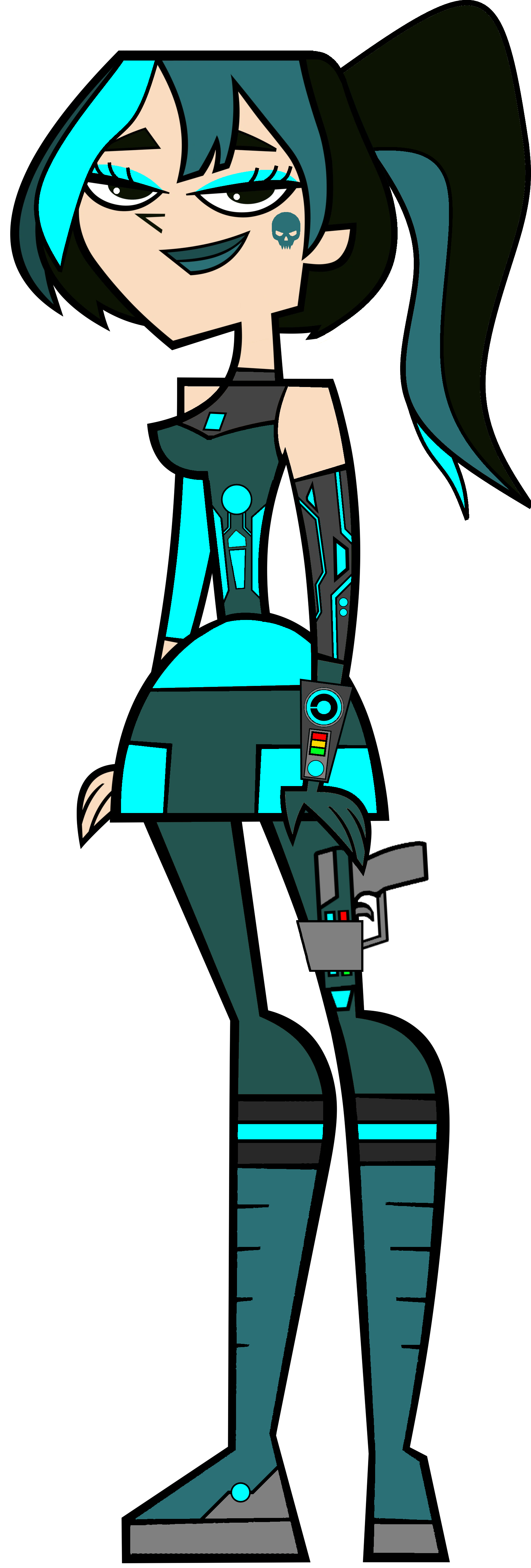 Total Drama Cyberpunk Gwen by MarkHarrierT99 on DeviantArt