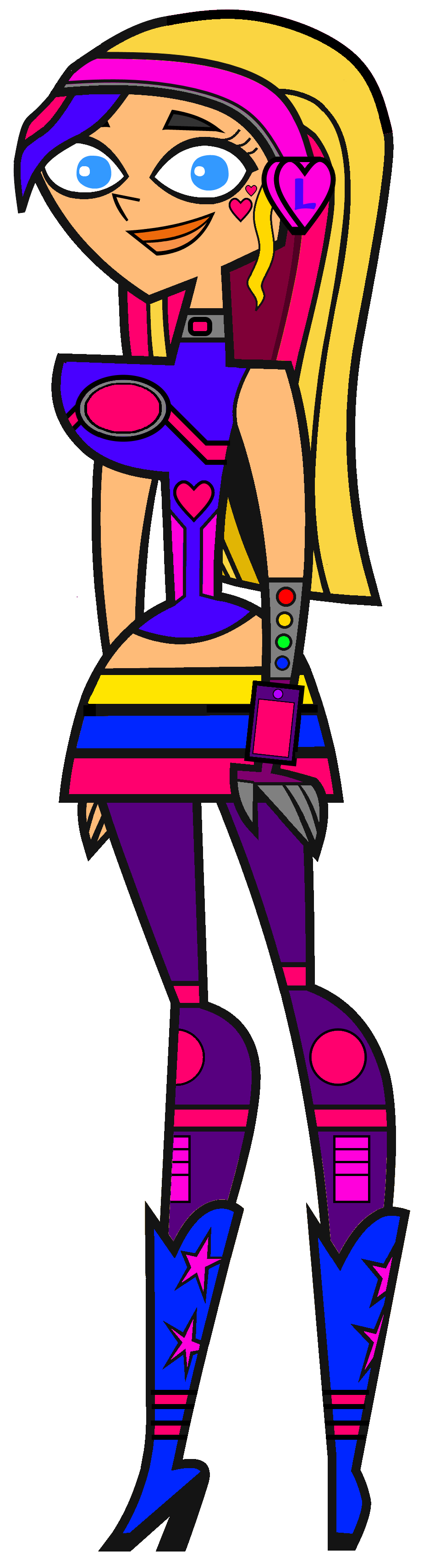 Total Drama Cyberpunk Gwen by MarkHarrierT99 on DeviantArt