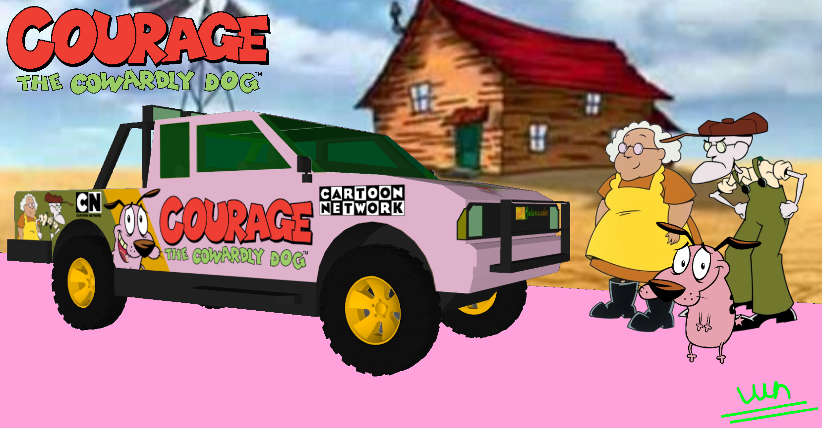 Courage the Cowardly Dog (video game) by DannyD1997 on DeviantArt