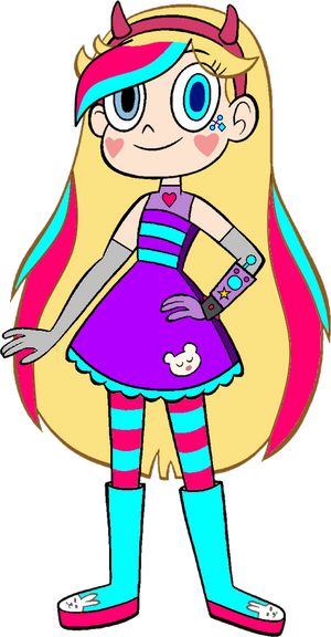 SVTFOE Cyberpunk Star Butterfly Different Vector