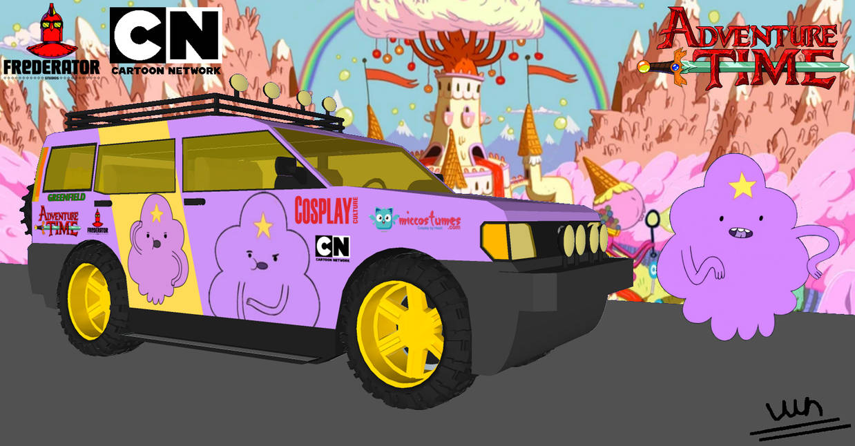 Lumpy Rutherford Car Adventure Time Lumpy Space Princess Car Wallpaper by MarkHarrierT99 on ...