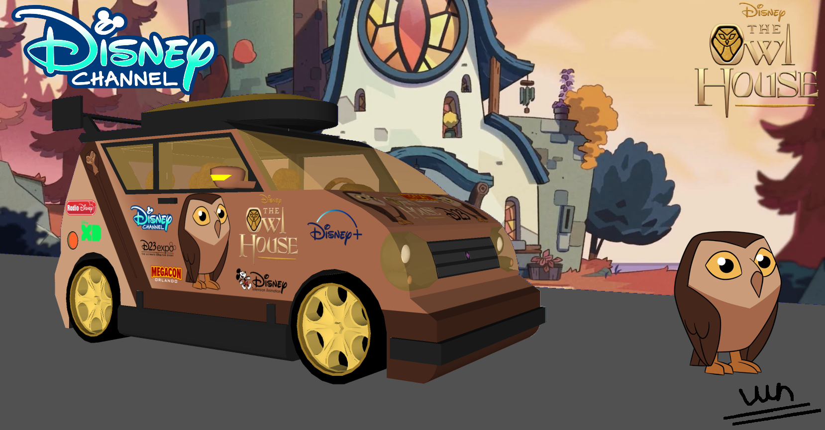 The Owl House Jerbo Car Wallpaper by MarkHarrierT99 on DeviantArt