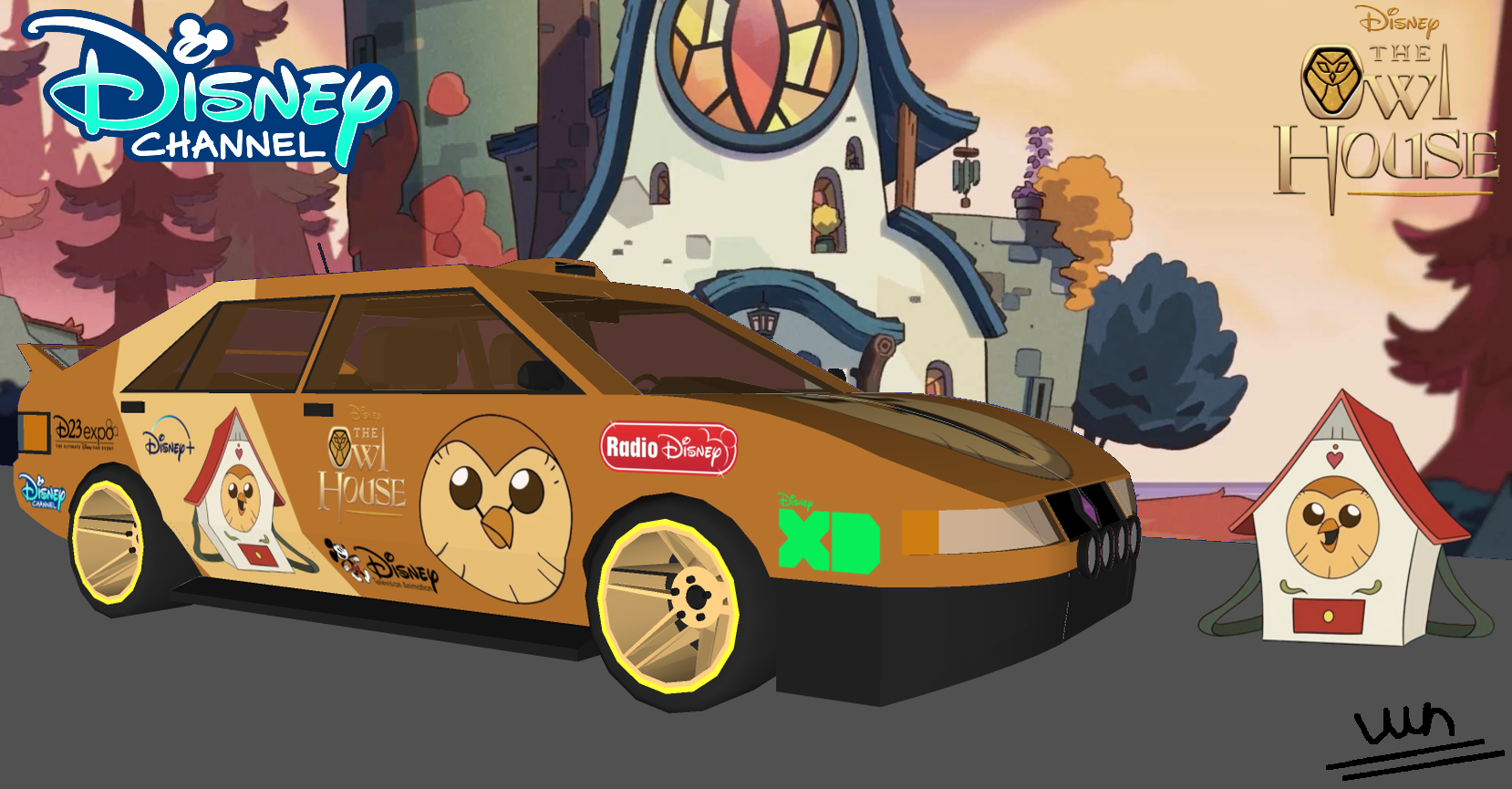 The Owl House Jerbo Car Wallpaper by MarkHarrierT99 on DeviantArt